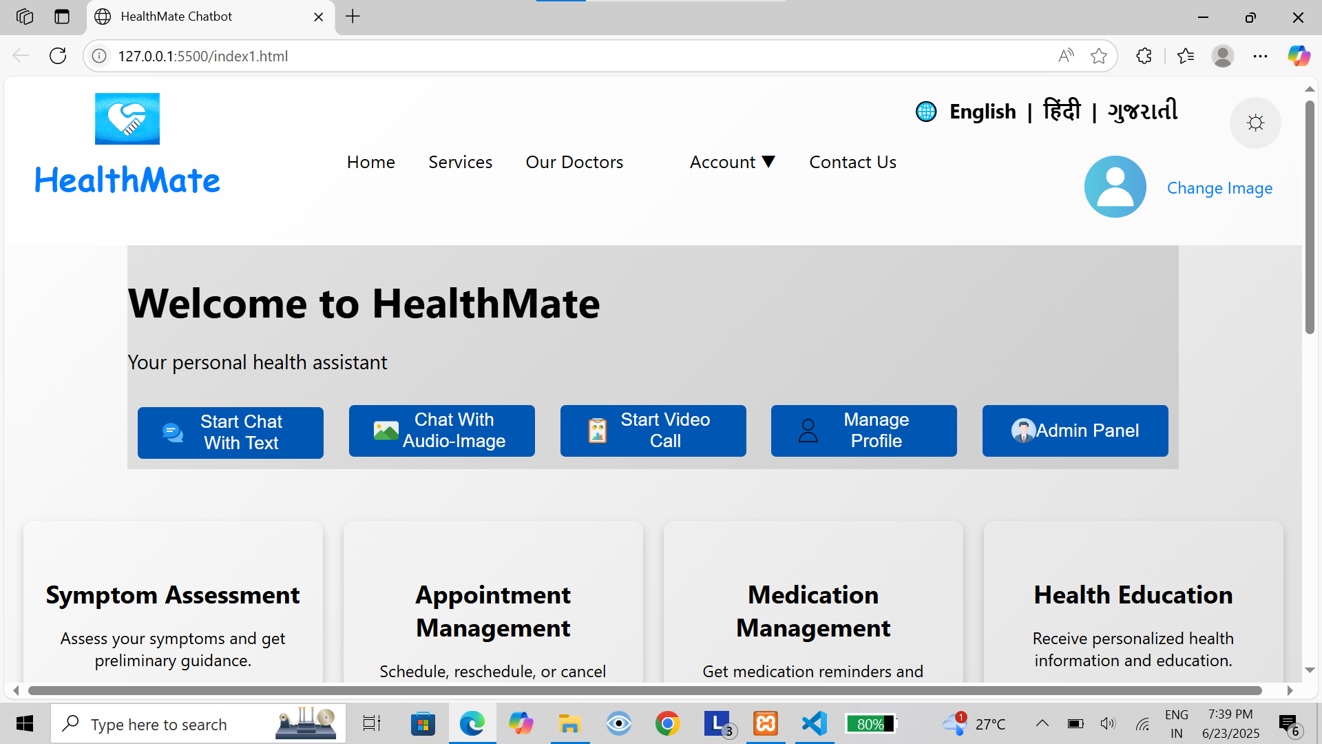 AI Healthcare Chatbot
